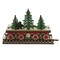 Ginger Cottages 3.0 Inch Santa's Np Express Flat Car Tree Ornament , North Pole Train